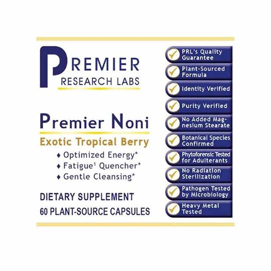 Noni Health and Wellness Support, 60 Veg Capsules, PRL