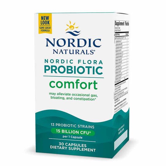 Nordic Flora Probiotic Comfort, 30 Capsules, NRN