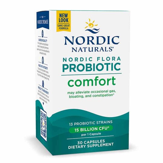 Nordic Flora Probiotic Comfort, 30 Capsules, NRN