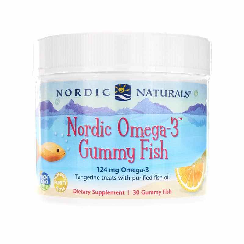 Nordic Omega3 Gummy Fish, Nordic Naturals