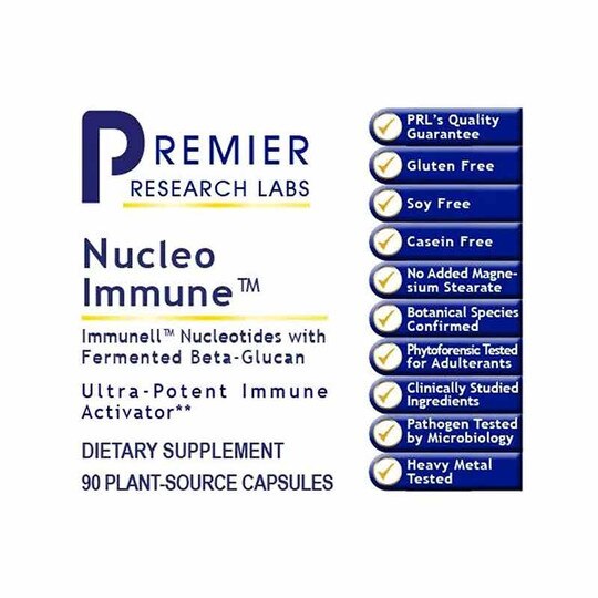 Nucleo Immune Beta-Glucan and Nucleotide Immune Formula, PRL