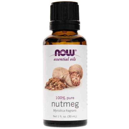 Nutmeg Essential Oil, NOW Foods