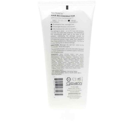 Nutrafix Hair Reconstructor, 6.8 Oz, GIO