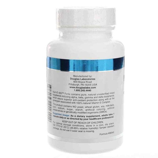 Nutri-E 400 Forte, 60 Softgels, DGL