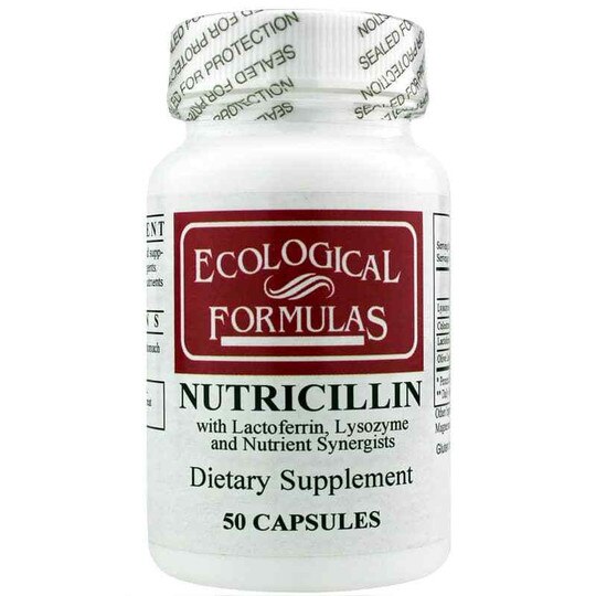 Nutricillin with Lactoferrin, Lysozyme and Nutrient Syn, ECF