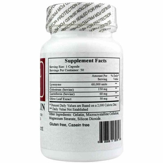 Nutricillin with Lactoferrin, Lysozyme and Nutrient Syn, ECF