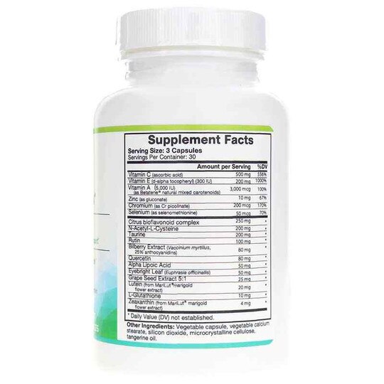 Ocu Comp Comprehensive Vision Support, 90 Veg Capsules, BD