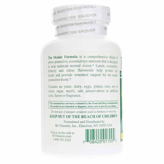 Ocular Formula, 90 Capsules, RXV