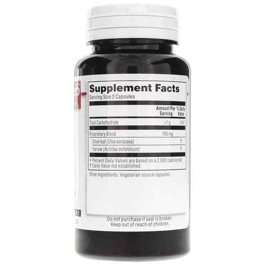 Olive Leaf, 100 Veg Capsules, KRH