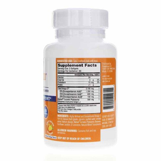 Omega3 2100 with Turmeric, Ocean Blue