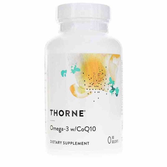 Omega-3 w/CoQ10, 90 Gel Capsules, THR