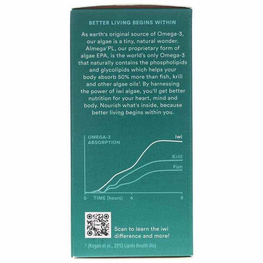 Omega-3 EPA + DHA 30 Softgels, IWI