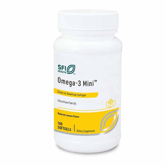 Omega-3 Mini Ultra-Pure Fish Oil, 100 Softgels, KL