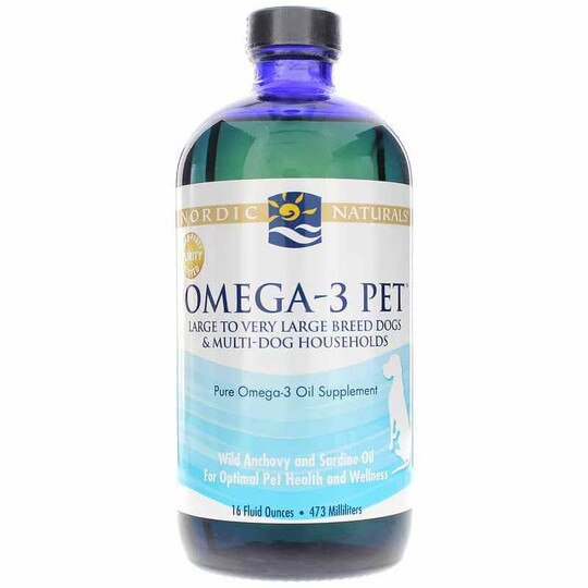 Omega-3 Pet Liquid Large to Very Large Dogs, 16 Oz, NRN