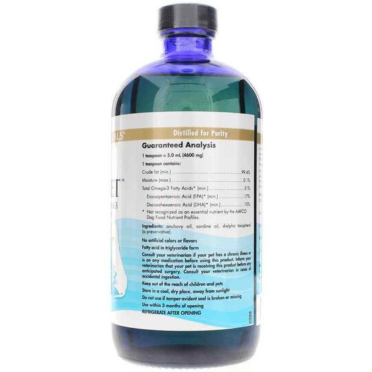 Omega-3 Pet Liquid Large to Very Large Dogs, 16 Oz, NRN