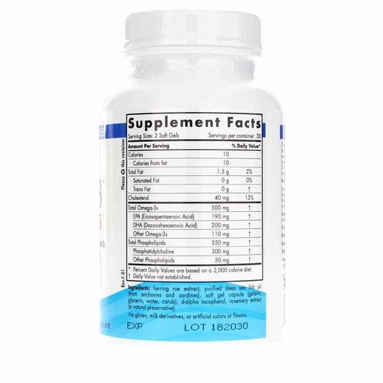 Omega-3 Phospholipids, 60 Softgels, NRN