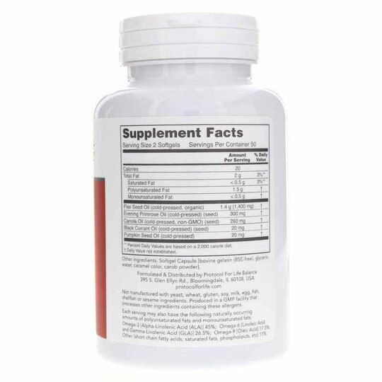 Omega-3-6-9 1000 Mg, 100 Softgels, PFLB