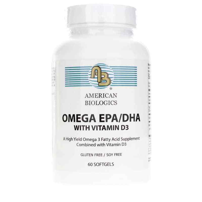 Omega EPA/DHA with Vitamin D3, American Biologics