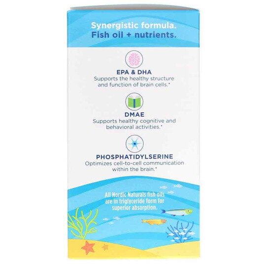 Omega Focus Junior, 120 Softgels, NRN