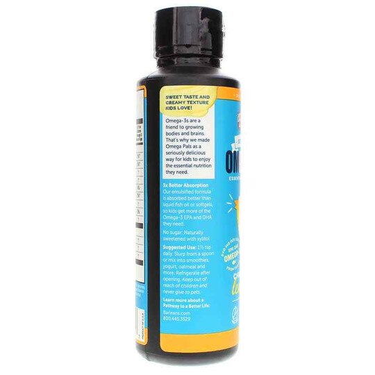 Omega Pals Chirpin Slurpin Lemonade Fish Oil, 8 Oz, BOO