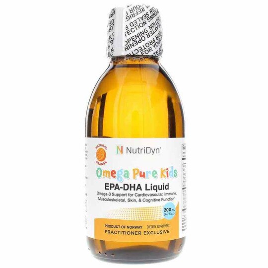 Omega Pure Kids EPA-DHA Liquid, 6.7 Oz, ND