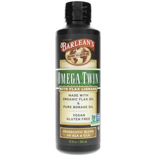 Omega Twin Oil with Flax Lignans, 12 Oz, BOO