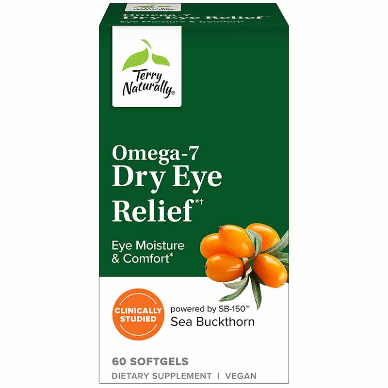 Omega7 Dry Eye Relief, Terry Naturally