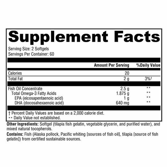OmegaPure 820, 120 Softgels, XYM