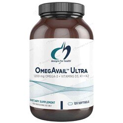 OmegAvail Ultra with D3, K1 and K2
