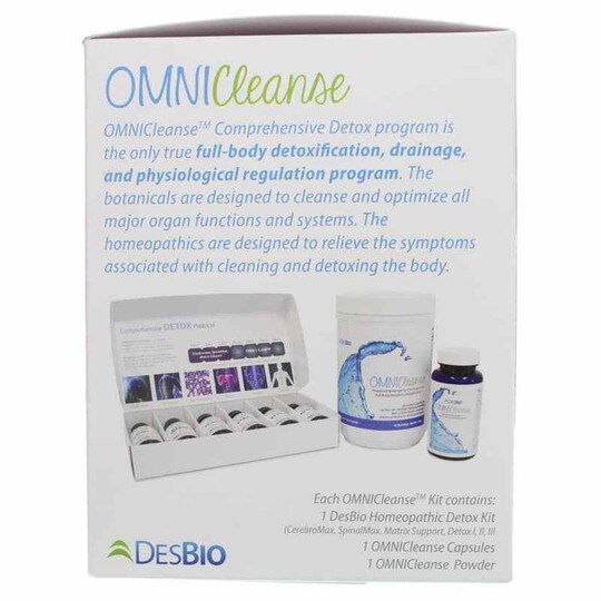 OmniCleanse Whole Body Detox Kit, DesBio