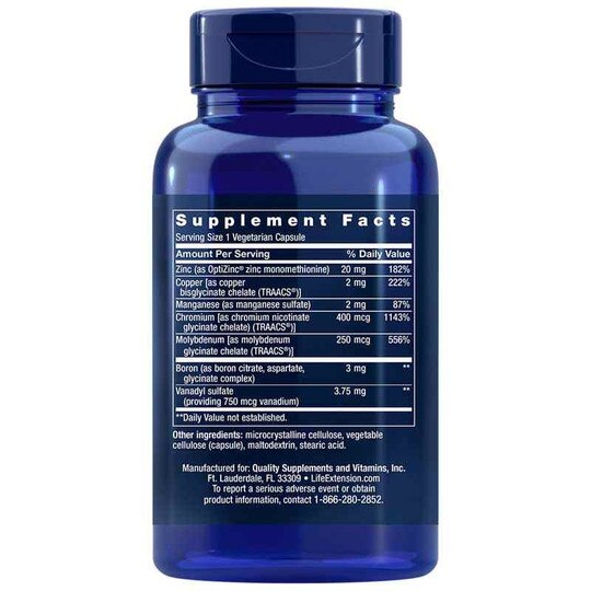 Only Trace Minerals, 90 Veg Capsules, LFE