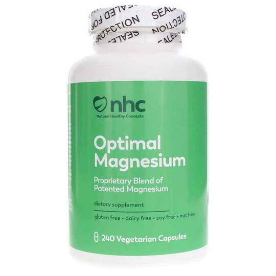 Optimal Magnesium 250 Mg, Natural Healthy Concepts
