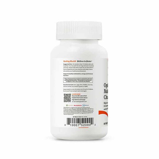 Optimal Multivitamin Chewable, 60 Chewable Tablets, SKH