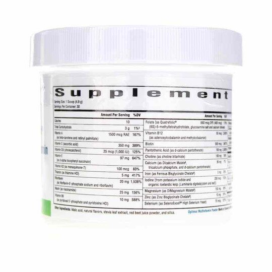 Optimal Multivitamin Powder Cherry