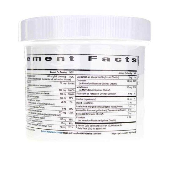 Optimal Multivitamin Powder Cherry