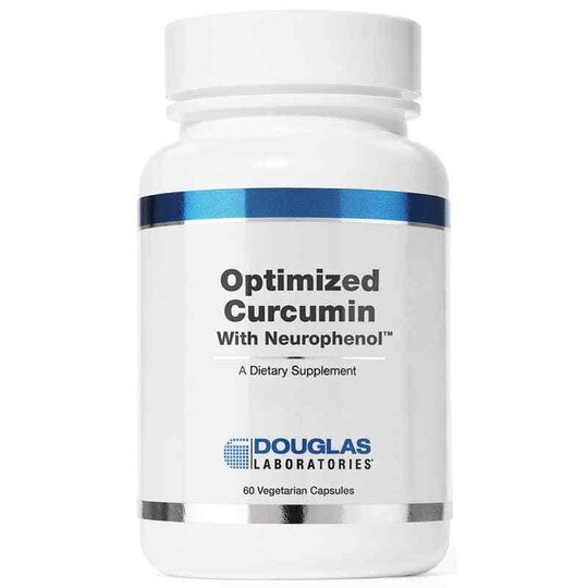 Optimized Curcumin with Neurophenol, 60 Veg Capsules, DGL
