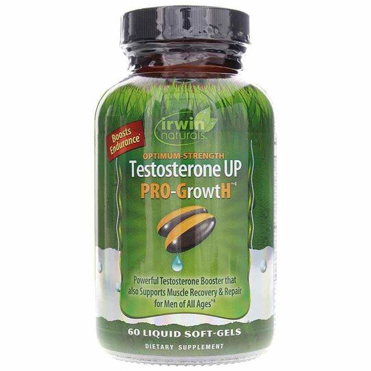 Optimum-Strength Testosterone UP Pro-Growth, 60 Liquid Softgels, IRN