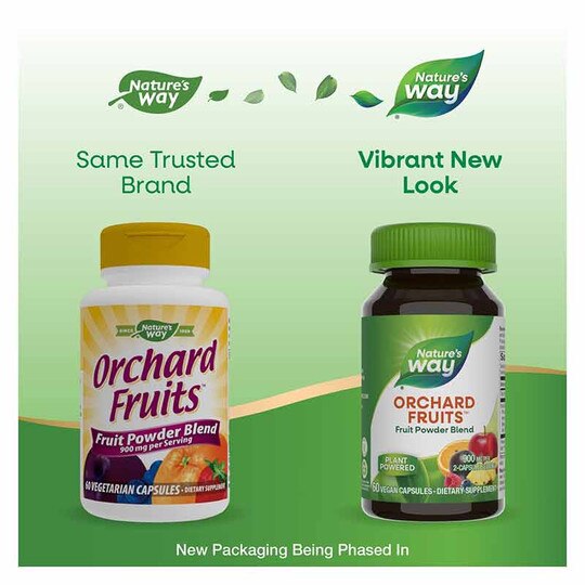 Orchard Fruits, 60 Veg Capsules, NWA