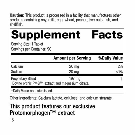 Orchic PMG, Standard Process
