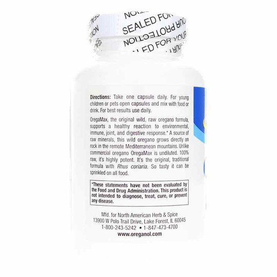 OregaMax Wild, 90 Veg Capsules, NAHS