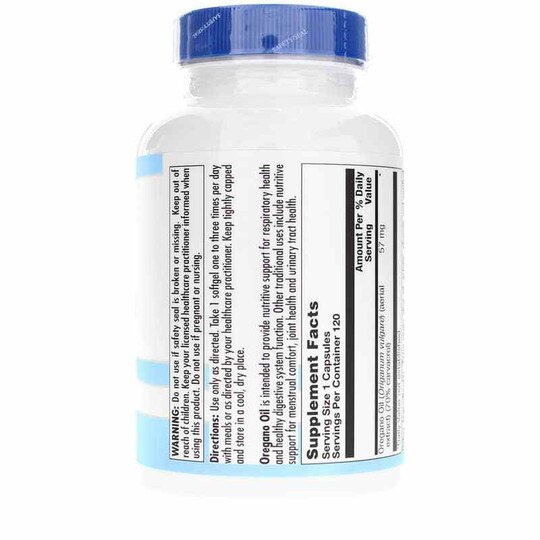 Oregano Oil Capsules, 120 Capsules, NBG