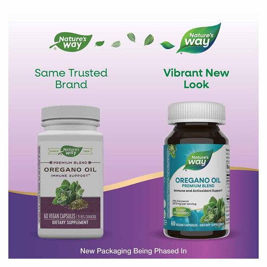 Oregano Oil Standardized, 60 Veg Capsules, NWA