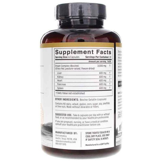 Organ Complex, 180 Capsules, ENV