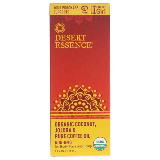 Organic Coconut Jojoba & Pure Coffee Oil, Desert Essence