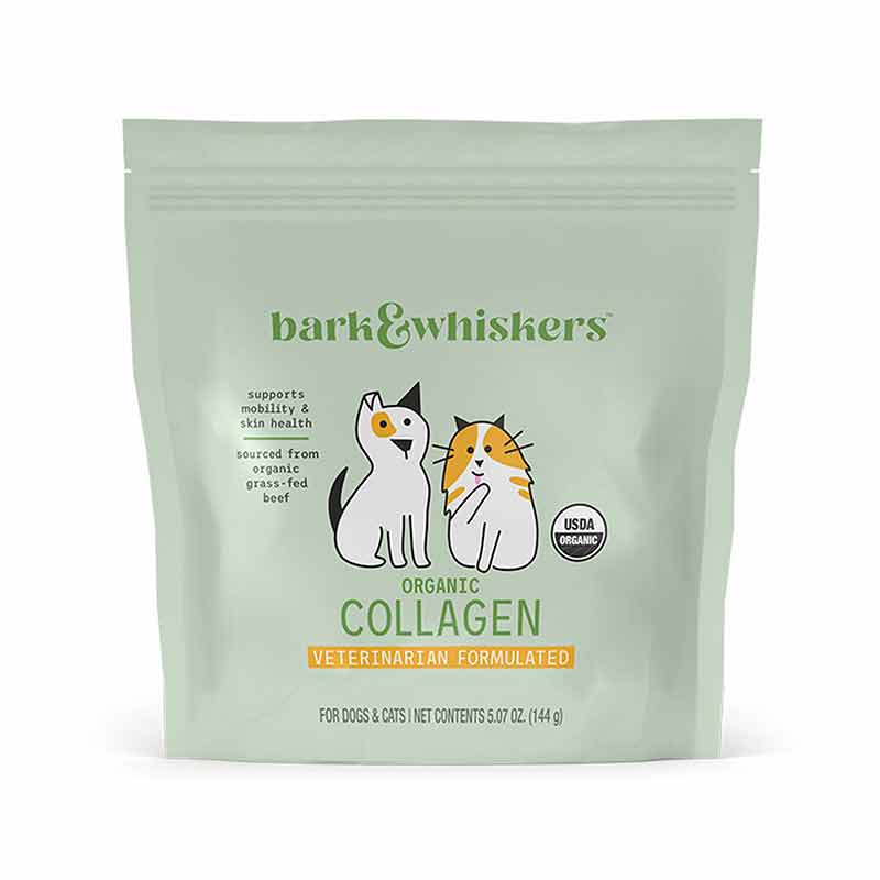 Organic Collagen Powder for Cats & Dogs, Bark & Whiskers