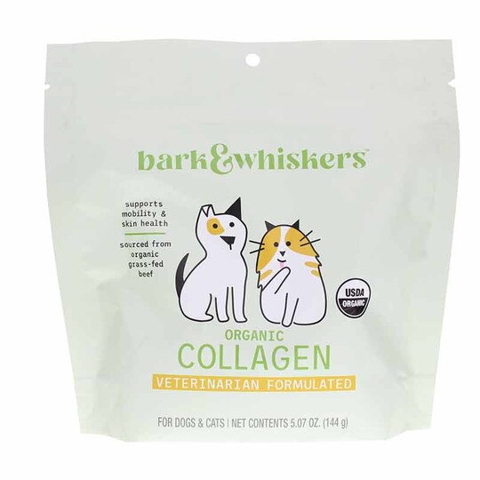 Organic Collagen Powder for Cats & Dogs, 5.07 Oz, BW