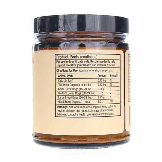 Organic Curcumin for Dogs & Cats, 2.64 Oz, BW