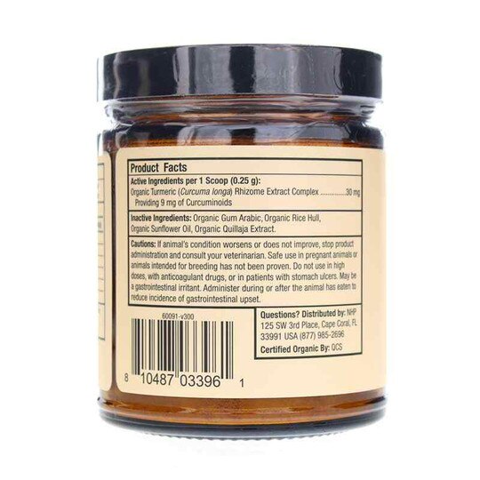 Organic Curcumin for Dogs & Cats, 2.64 Oz, BW