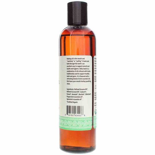 Organic Daily Swish Mint, 8 Oz, BYB
