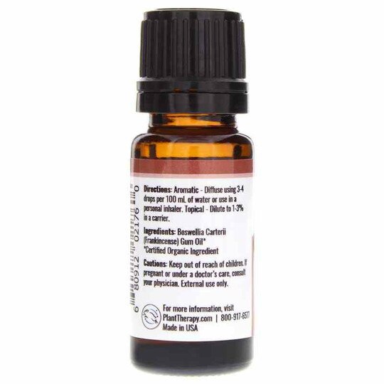 Organic Frankincense Carterii KidSafe Essential, .33 Oz, PL